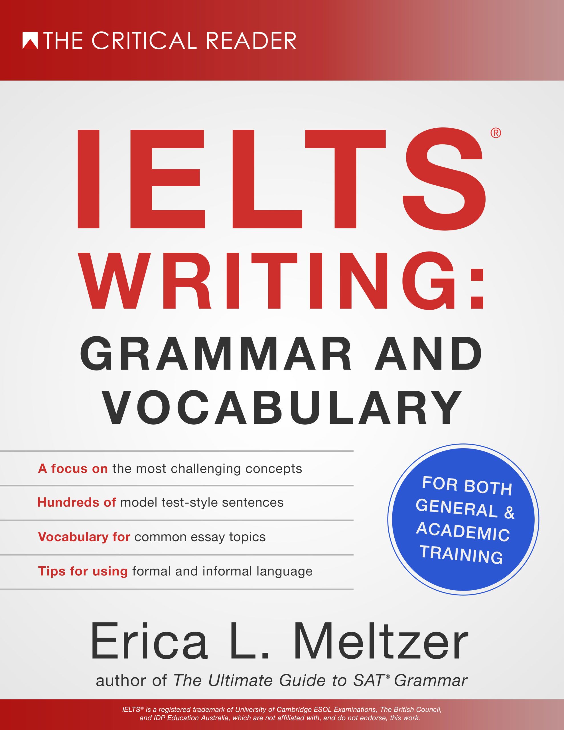 IELTS® Writing: Grammar and Vocabulary